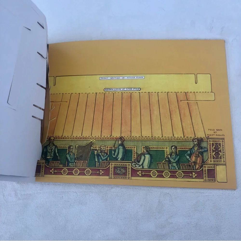 Mr. Jackson’s Pantomime Theatre Book Complete with Text Characters